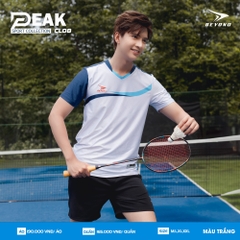 ÁO NAM CẦU LÔNG BEYONO PEAK CL08 - TRẮNG