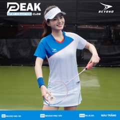 ÁO NAM CẦU LÔNG BEYONO PEAK CL08 - TRẮNG