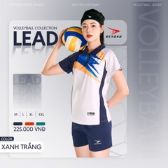 ĐỒNG PHỤC NỮ BEYONO LEAD 2 - XANH TRẮNG