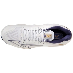 GIÀY BÓNG CHUYỀN MIZUNO WAVE LIGHTNING Z7 MID - TRẮNG XANH