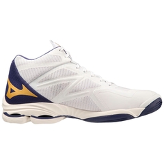 GIÀY BÓNG CHUYỀN MIZUNO WAVE LIGHTNING Z7 MID - TRẮNG XANH