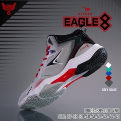 GIÀY BÓNG CHUYỀN BEYONO EAGLE 8 - GREY RED