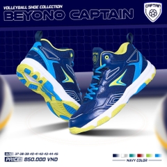 GIÀY BÓNG CHUYỀN BEYONO CAPTAIN - NAVY