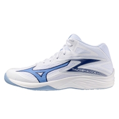 GIÀY BÓNG CHUYỀN MIZUNO THUNDER BLADE Z MID - TRẮNG XANH DƯƠNG