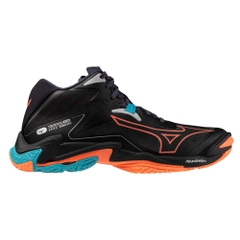 GIÀY BÓNG CHUYỀN MIZUNO WAVE LIGHTNING Z8 MID - ĐEN CAM