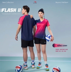 ĐỒNG PHỤC NỮ BEYONO FLASH II - HỒNG XANH
