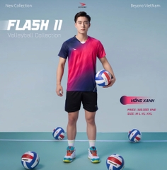 ĐỒNG PHỤC NAM BEYONO FLASH II - HỒNG XANH