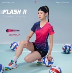 ĐỒNG PHỤC NỮ BEYONO FLASH II - HỒNG XANH