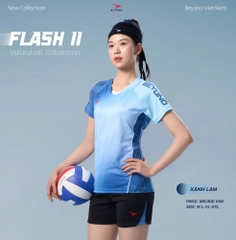 ĐỒNG PHỤC NỮ BEYONO FLASH II - XANH LAM