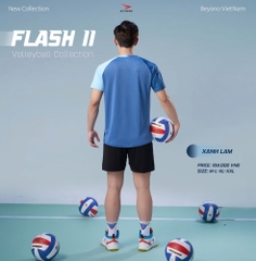ĐỒNG PHỤC NAM BEYONO FLASH II - XANH LAM