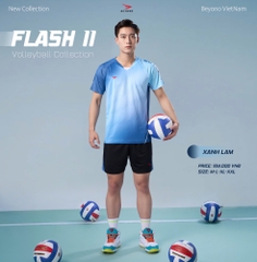 ĐỒNG PHỤC NAM BEYONO FLASH II - XANH LAM