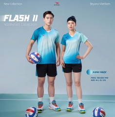 ĐỒNG PHỤC NỮ BEYONO FLASH II - XANH NGỌC