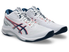 [HÀNG SẮP VỀ] GIÀY ASICS NETBURNER BALLISTIC FF MT 4 - TRẮNG XANH ĐEN ĐỎ