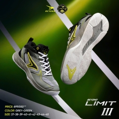 GIÀY BÓNG CHUYỀN BEYONO LIMIT III - GREY GREEN