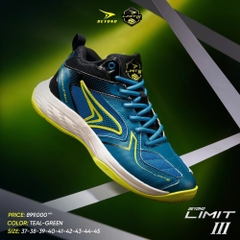 GIÀY BÓNG CHUYỀN BEYONO LIMIT III - TEAL GREEN