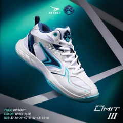 GIÀY BÓNG CHUYỀN BEYONO LIMIT III - WHITE BLUE