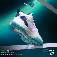 GIÀY BÓNG CHUYỀN BEYONO LIMIT III - WHITE BLUE