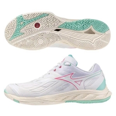GIÀY MIZUNO WAVE FANG 2 - TRẮNG HỒNG XANH MINT
