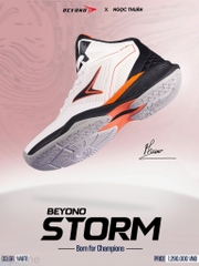 GIÀY BÓNG CHUYỀN BEYONO STORM - WHITE