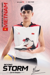 GIÀY BÓNG CHUYỀN BEYONO STORM - WHITE