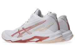 GIÀY ASICS NETBURNER BALLISTIC FF MT 4 - TRẮNG HỒNG MƠ