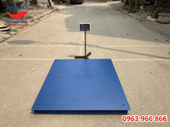 Cân sàn 3 tấn Mettler Toledo (Mỹ - Thụy Sỹ)