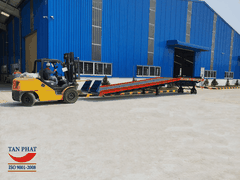 Cầu lên container 6 tấn loại tiêu chuẩn