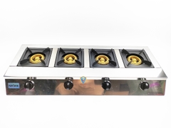 Bếp gas đôi 4 lò chuyên dụng BÁNH XÈO/CƠM NIÊU/MÌ CAY/QUÁN ĂN NHANH