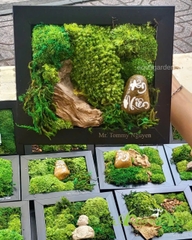 Tranh rêu bảo tồn – Quà tặng doanh nghiệp độc bản, mang dấu ấn riêng cho từng đối tác