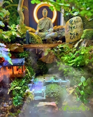 Hồ bán cạn - Zenlight Valley – phong cách thiền với ánh sáng Zen huyền ảo