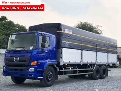 Giá xe tải hino FL mới nhất - Hino FL 3 chân thùng bạt