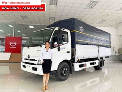 Xe tải Hino 5 tấn – Giá Hino 300 thùng bạt mới nhất