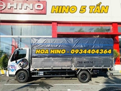 Hino 5 Tấn Mới Nhất – Thông tin giá xe Hino 5 tấn giảm, mua xe được tặng trước bạ có đúng không?