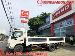 Hino 5 tấn| Xe tải Hino 5 tấn thùng lửng chính hãng, giá rẻ