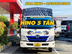 Hino 5 Tấn Mới Nhất – Thông tin giá xe Hino 5 tấn giảm, mua xe được tặng trước bạ có đúng không?