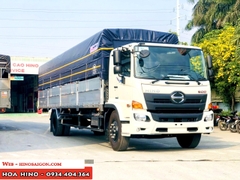 Hino 8 tấn thùng dài 10 mét đời mới nhất 2021