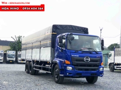 Giá xe tải hino FL mới nhất - Hino FL 3 chân thùng bạt