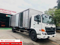 Hino 8 tấn thùng kín đời mới nhất 2021