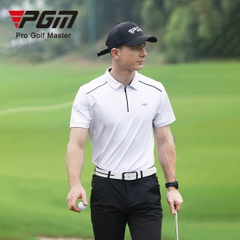 Áo Golf Nam Ngắn Tay - PGM Men Golf Shirt - YF574