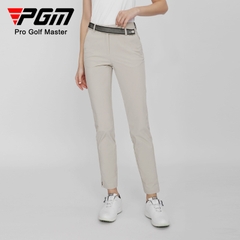 Quần dài Golf nữ viền đai đàn hồi - PGM Women's golf pants - KUZ145