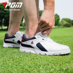 Giày Golf Nam Chống Nước Chống Trơn Trượt Thiết Kế Núm Vặn Dây Giày Tiện Lợi - PGM Men's Waterproof Golf Shoes - XZ291