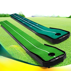 Thảm Tập Putting Golf Điều Chỉnh Độ Dốc Trả Bóng Tự Động - PGM Golf Putting Mat With Electric Auto Golf Ball Bounce Back Device - TL026