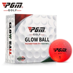 Bóng Chơi Golf Phát Sáng - Luminous Golf Ball - PGM Q025 (Hộp 12 Quả)