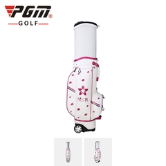 Túi Gậy Golf Nữ - PGM Microfiber Flower Printing Golf Bag - QB056