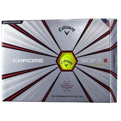 Bóng Golf Callaway - Chrome Soft X 18 - CQ12BSX18