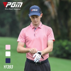 Áo Golf Nam Ngắn Tay - PGM Men Golf Shirt - YF393