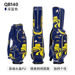 Túi Golf Fullset Thêu Hoa Văn Vạn Lý Trường Thành - PGM Golf Bag Embroidered with Great Wall Pattern - QB140