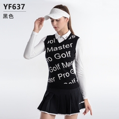 Áo Len Gile Golf Nữ Thêu Chữ - PGM Women's Wool Golf Gile - YF637