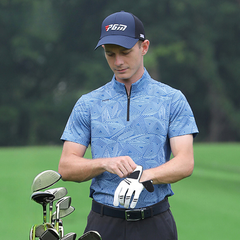 Áo Golf Nam Ngắn Tay - PGM Men Golf Shirt  YF394