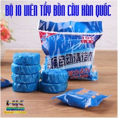 BỘ 10 VIÊN TẨY BỒN CẦU HÀN QUỐC